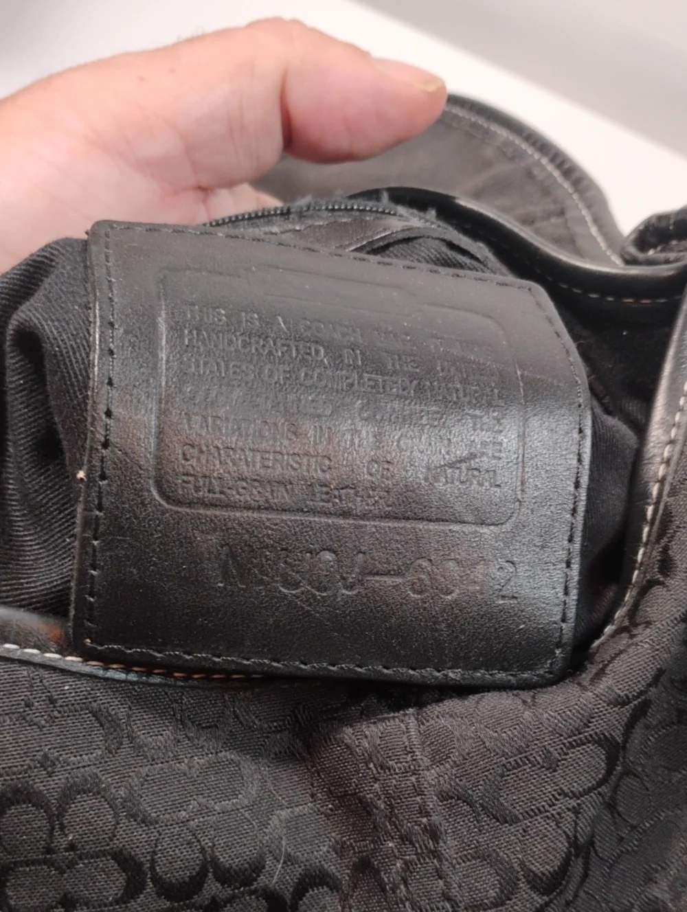 Coach Y2K Vintage Made In USA Soho Flap Bag With Kissing "C's" - Picture 5 of 6